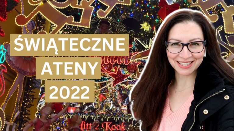 Spacer po świątecznych Atenach (video)