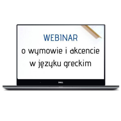 Webinar o wymowie i akcencie w języku greckim
